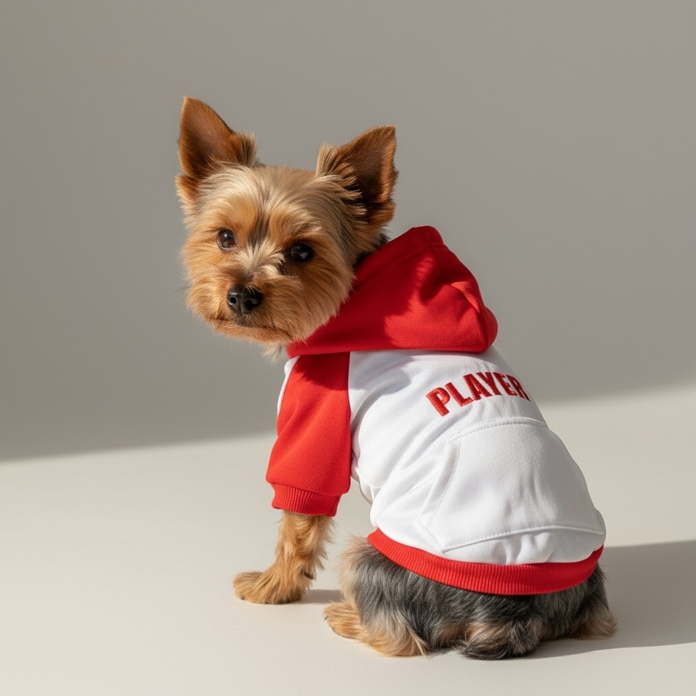 Soft Tee Shirt Dog Hoodie